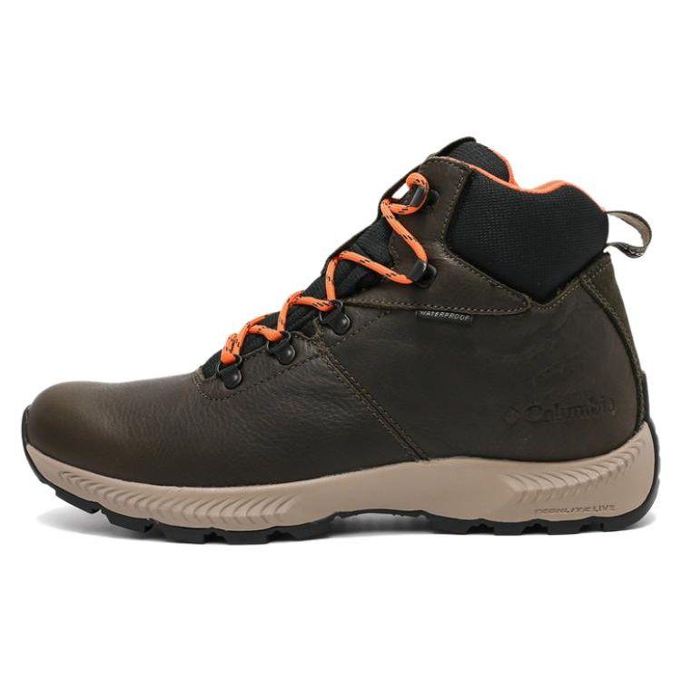 Columbia Comfortable Casual Slip-Resistant Durable High-Top Outdoor Functional Shoes Men Shoes Army-Green BM3573-213
