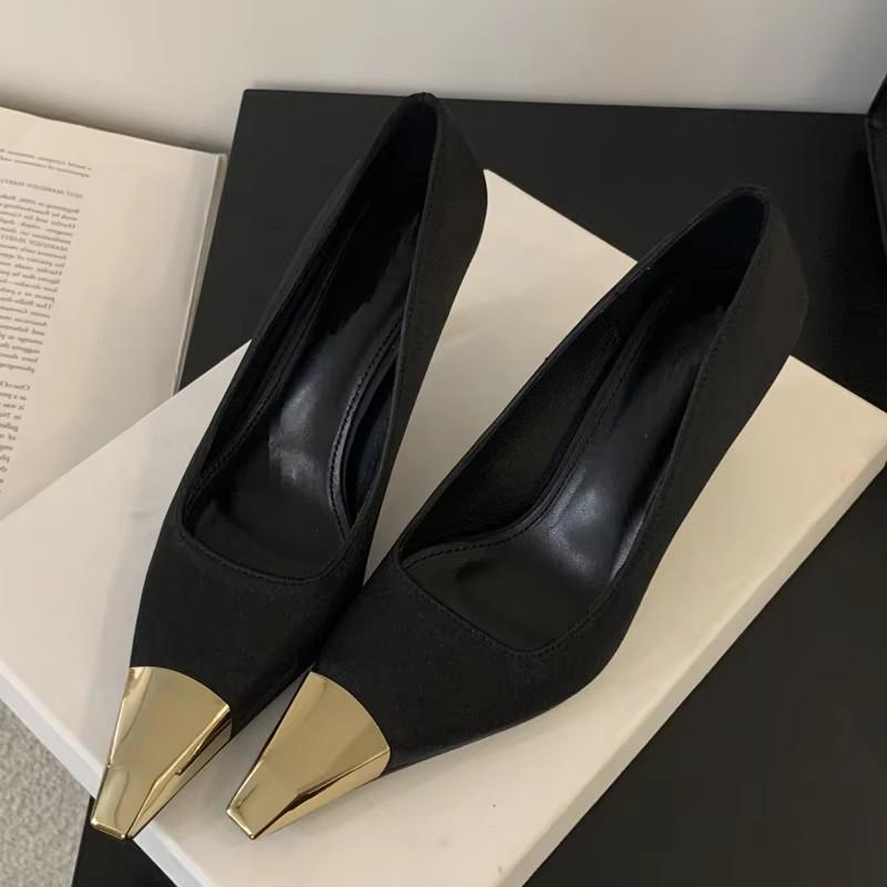 Mode Eilyken Lente Ontwerper Gestikte Pumps Dames Sexy Puntige Neus Dunne Lage Hakken Elegante Banket Mules Schoenen Zapatos Mujer