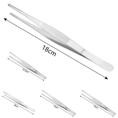 Metal Multipurpose BBQ Precision Cooking Tweezer Steel Feeding Tong Pincers Sale