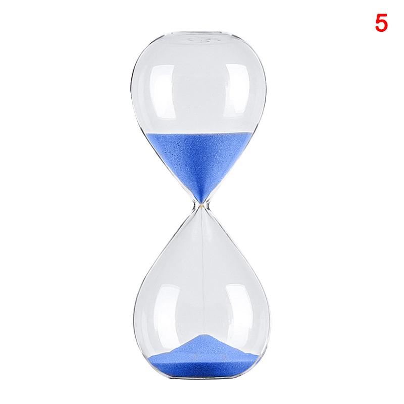 60min Hourglass Sand Timers 5/30min Sand Watch Hour Glass Clock Sandglass for Time Management Home Office Desks Decor Gift