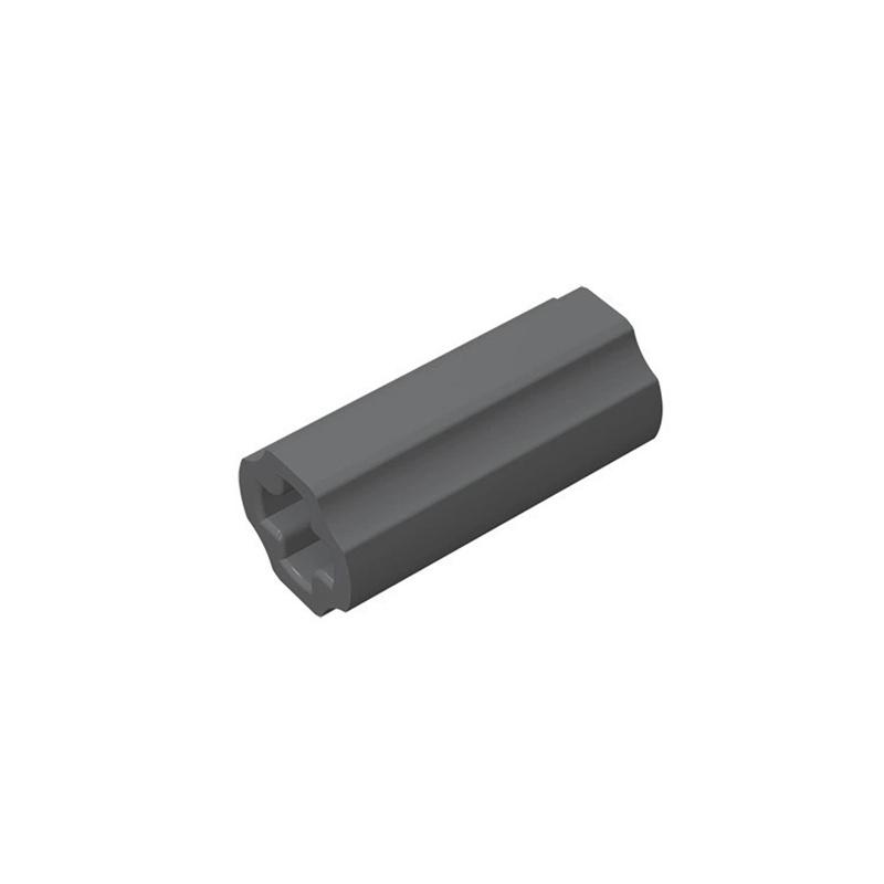 50pcs 59443 Axle Connector 2L Smooth with X Hole Building Block MOC Technical Accessories