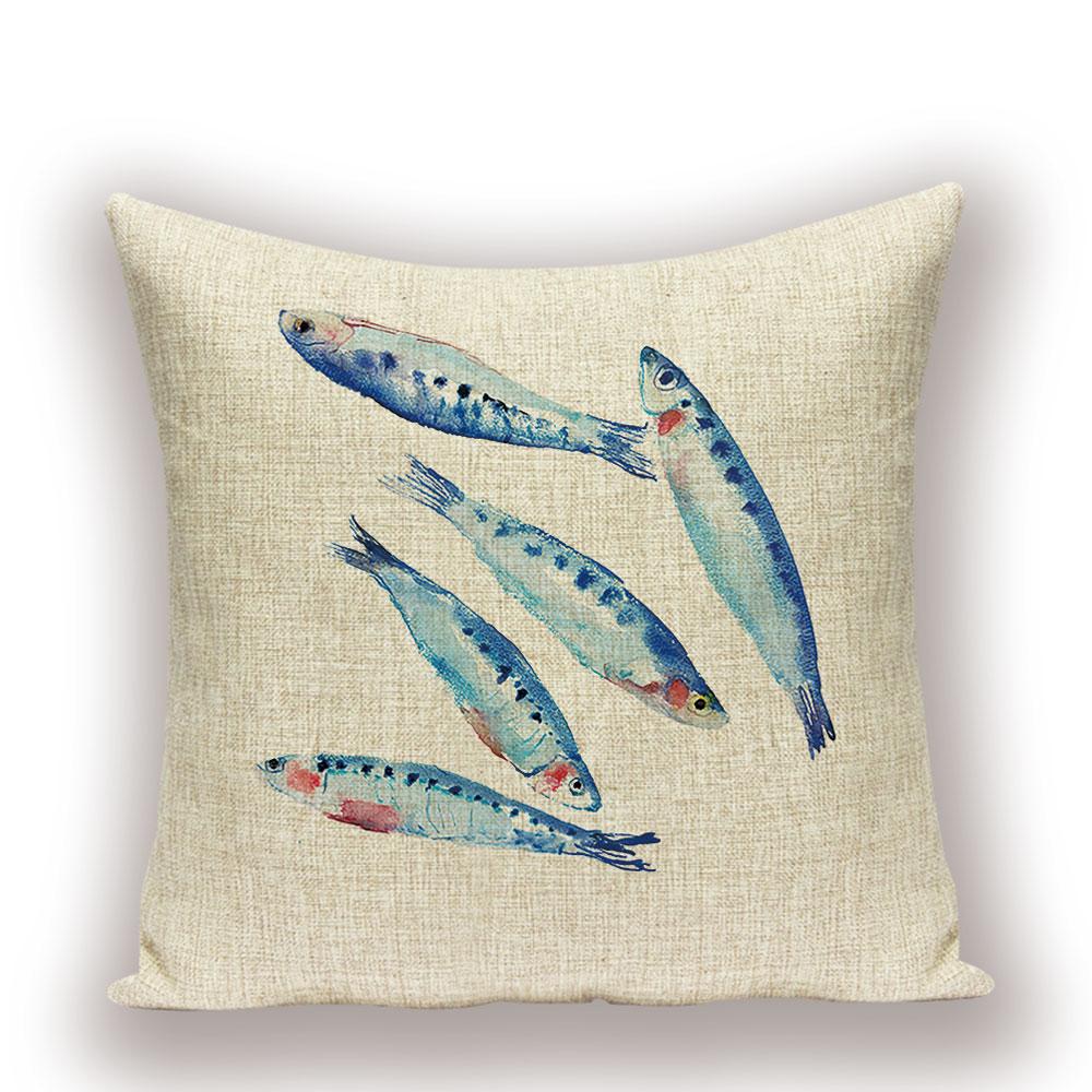 Nordic Home Decoration Throw Pillow Fish Cushion Covers High Quality Decorative Pillows Custom Pillowcase On Pillows