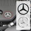 70mm automobile engine logo metal hood badge for Mercedes-Benz W220W221W117W166W176W177W204W212W213GLE CLA GLC GLML