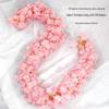 Artificial Cherry Blossom Vine – Silk Floral Decoration for Indoor Ceilings and Air Conditioning Water Pipe Covers