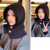 Cappelli invernali passamontagna per donna unisex lavorati a maglia con cappuccio cappelli da esterno più caldi cappello con coulisse collo monopezzo berretti berretti