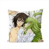 Anime CCode Geass Pillow Case For Car Sofa Decorative Home Doublesided Print Plush Square Throw Pillow Cushion Cover