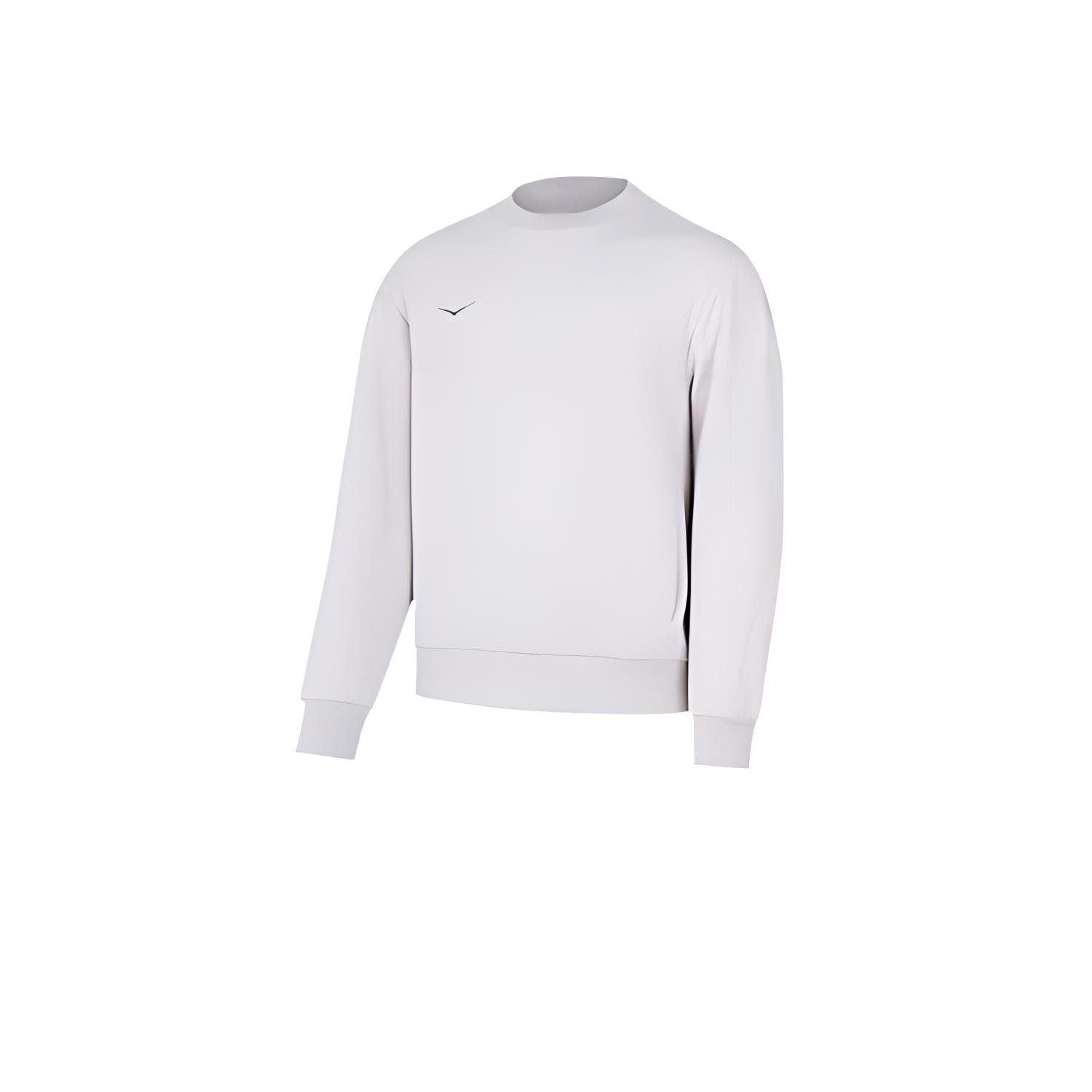 

Hoka One One Kaitoro Knit Crew Однотонный Простой Удобный Теплый Дышащий Свитшот с длинным рукавом Мужской свитшот Звездно-серый 1164310 XL