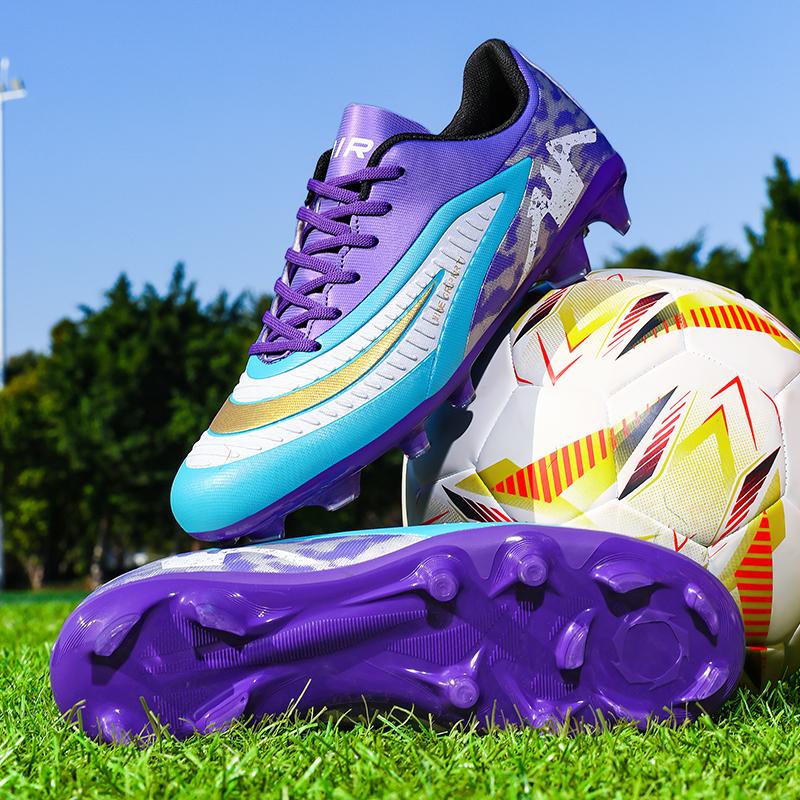 New Men Football Boots Ankle Kids Cleats Grass Training High-quality Soccer Shoes TF/FG Match Hot-selling Futsal Indoor Sport