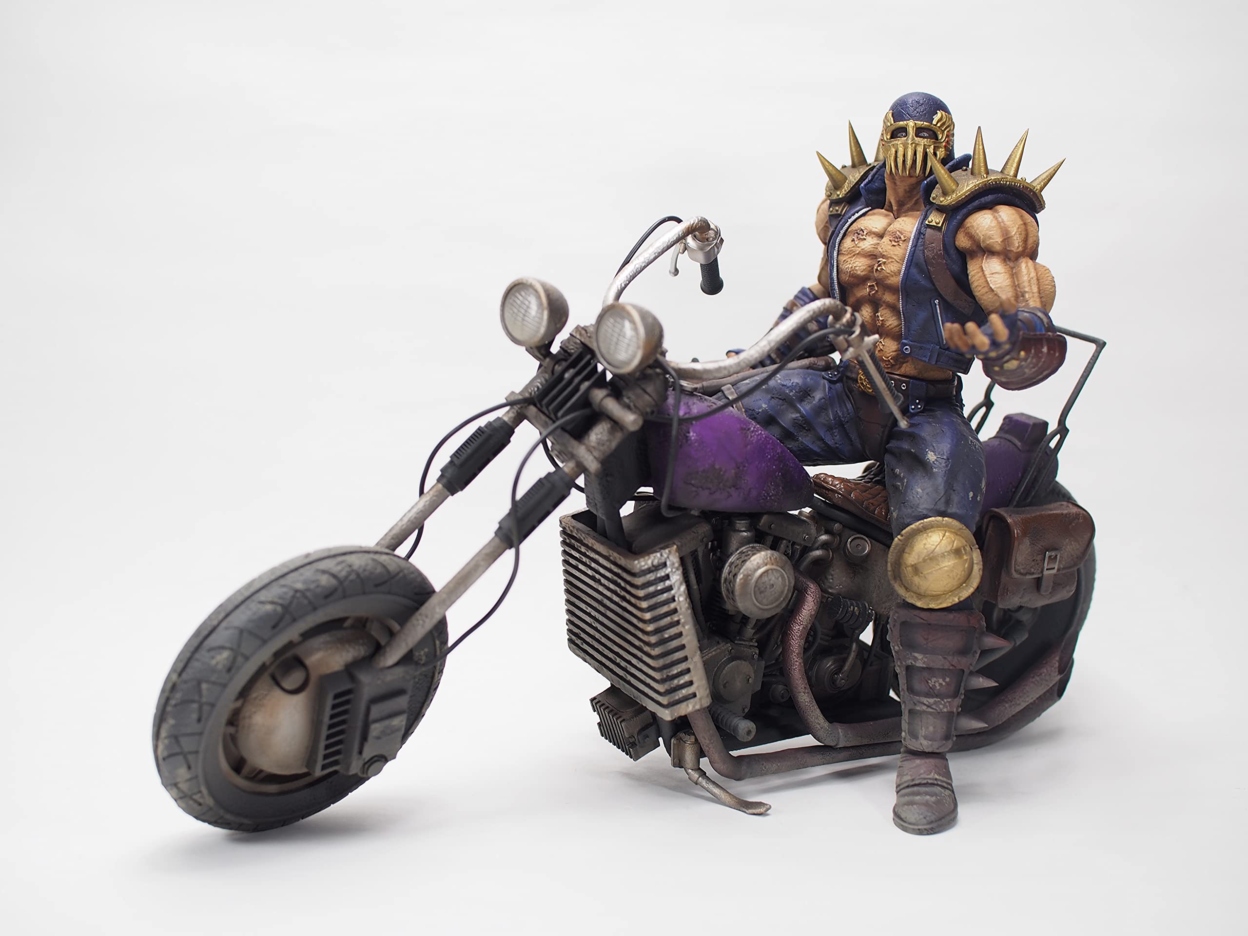 

CCP Fist of the North Star Hokuto Ultimate Modeling 2nd Edition Jagi Bike Set Movie Version Изготовлен из ПВХ, окрашен полностью, фигурка и [мягкий винил]
