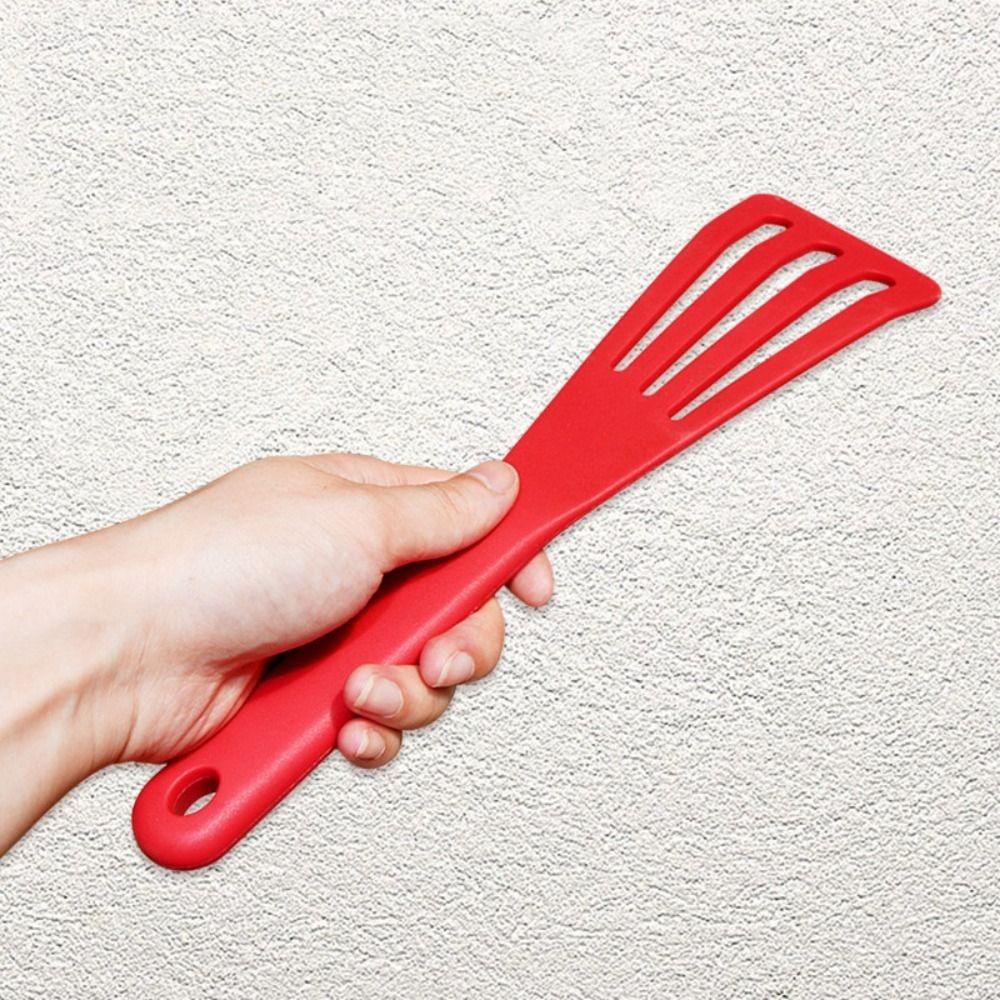 Heat Resistant Fish Frying Spatula Silicone Steak Spatula Inclined Leakage Shovel  Breakfast