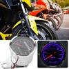 Universal Motorcycle Retro Modification LED Odometer Speedometer Digital Mile Meter Gauge
