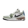 Jordan Legacy 312 SEVEN Qing Lin Abrasion Resistant Low Top Vintage Basketball Shoes Men's Green HV5970-101(Team348-SEVEN )
