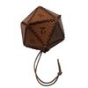 Portable Leather Drawstring Pouch Dice Bag Coin Purse Jewelry Storage Bag for Roleplaying Game Accessory Collector