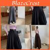 Old Money Style High Waist Loose Trousers With Belt For Elegant Office Wear
