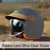 All-Season Universal Safety Helmet for Electric Bicycles and Motorcycles - Full Face and Half Helmet for Men and Women