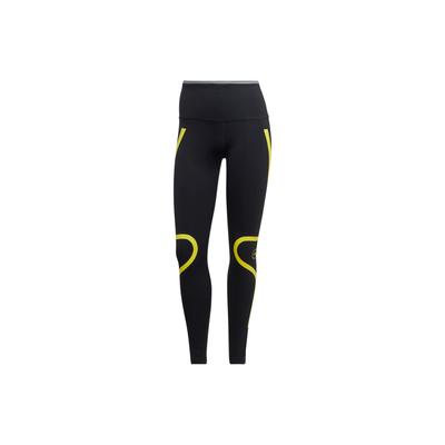 adidas Stella McCartney Tpa Tight Printed Striped Elastic Waist Fitness Pants Women Pants Black HI6136