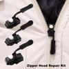 12/24Pcs Adjustable Zipper Slider Puller DIY Zipper Replacement Kit Zipper Puller Replacement  Bags