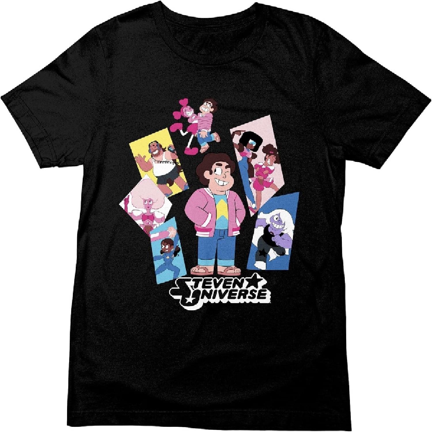 Isaac Morris Limited Футболка с коротким рукавом Steven Universe Crew Casual Унисекс для мужчин и женщин S