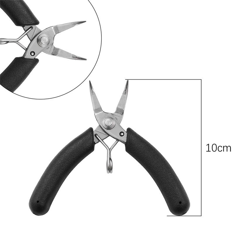 "Handmade Pink Needle-Nose Pliers: Multi-Function Jewelry Tool for Beading and Winding"