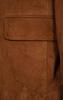 Office Formal Party Men's Brown Soft Suede Leather Blazer Soft Stylish Handmade
