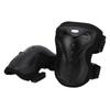 6pcs Set Adults Skateboard Protective Gear Kit Knee Pads Elbow Pads Wrist Guards Set