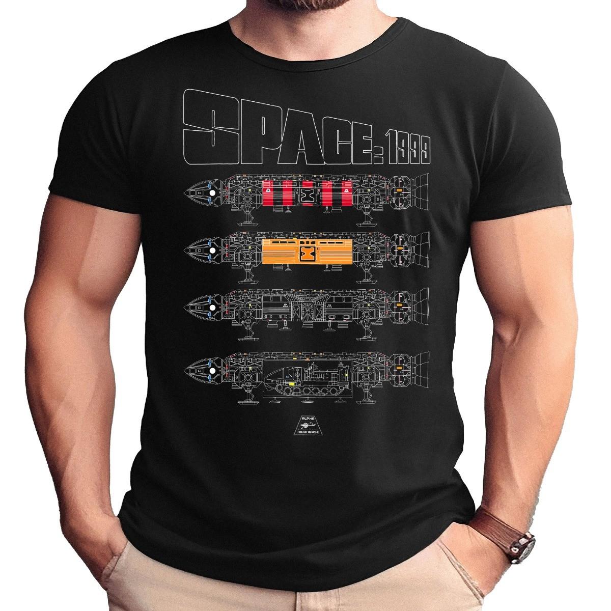 Space 1999 Eagle Transporters Adult T-Shirt L