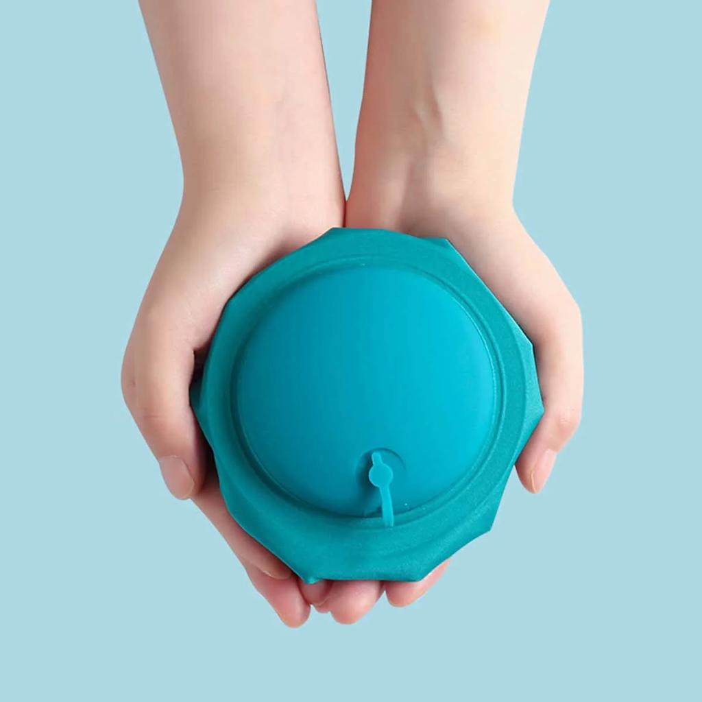 Flocking Inflatable Neck Pillow Portable Pillow Can Be Stored Self Filled Suitable For Outdoor Travel Camping Hiking