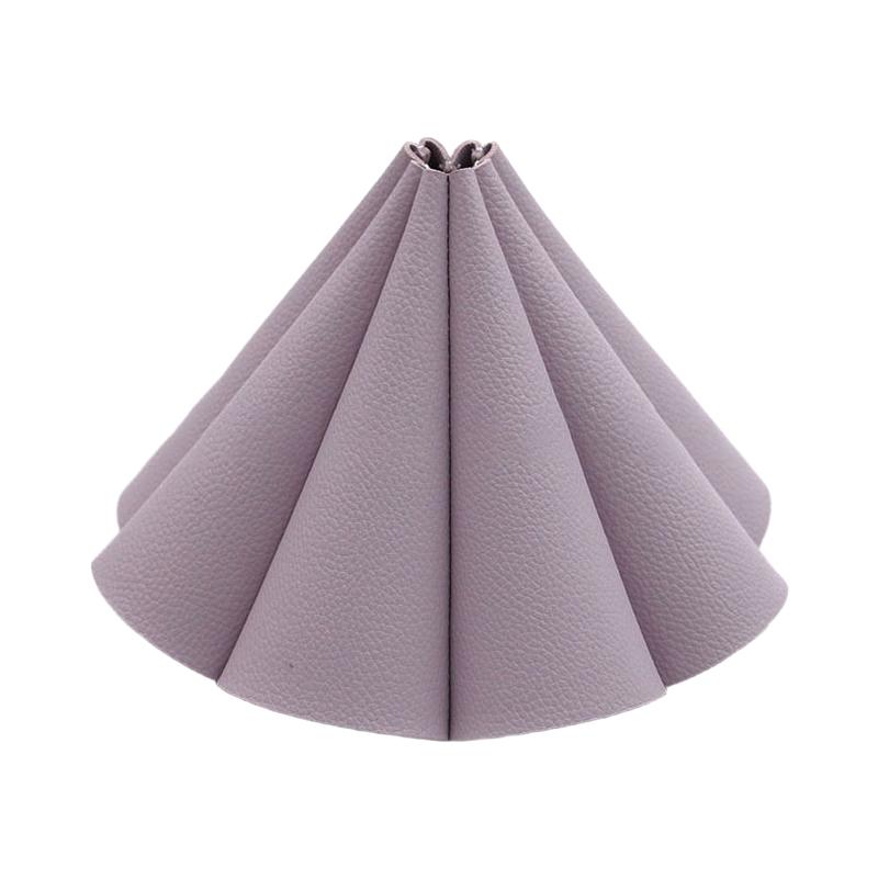 Leather Waterproof Lampshade Led Light Protective Cover Durable Hanging Garden Path Light Replacement Pu Sleeve For Camping