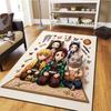 Demon Slayer Carpet Rug For Living Room Bedroom Home Sofa Decoration Kids Play Nonslip Floor Mat