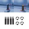 4pcs Door Lock For AMG Windows Pin Handel Trims AMG Door Pin Lock Knob Lift Decor For Mercedes-Benz W463 W212 W205 W221 GLC R320