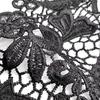 Beautiful Lace Embroidery Collar White/Black Floral Lace Decorative Collar Woman's Clothing Sewing Accessories