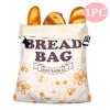 Eco-friendly Reusable Beeswax Bread Bag - Double-layer Linen Cotton for Freshness