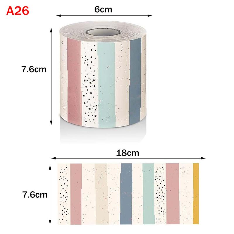 32 Colors 18M Self Adhesive Border Classroom Decors Border Trim Sticker Colorful Dot Trim Border Bulletin Board Border Trim