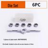 Metric & Imperial Tap and Die Set with Hand Reamer & Tap Holder – Comprehensive Threading Tool Kit.
