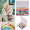 56 Colors Pearlescent Solid Watercolour Paints Japanese Manicure Makeup Decoration Entwining Flower Blooming Painting Graffiti