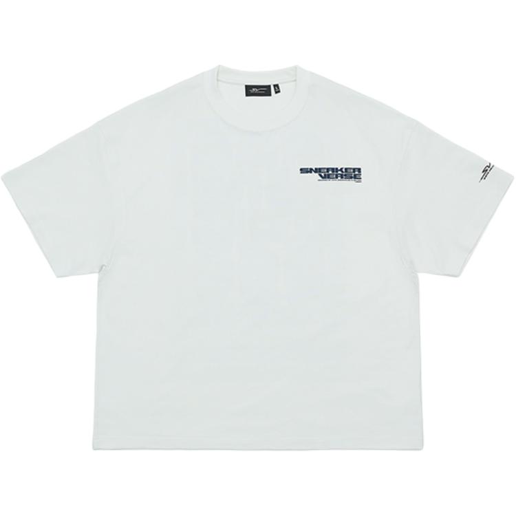Anta SV Series Simple Fashion Letter Round Neck Versatile Short Sleeve T-Shirt Unisex Tops 172621101V-2 M