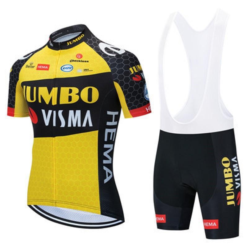 Mens Cycling Jersey Set Short Sleeve Breathable Road Bike Apparel Outdoor Sport Wear