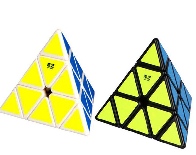 Qiyi Pyraminx Speed Cube Sticker Magic Cube Puzzle Toys For Children Kids Cubo Magico