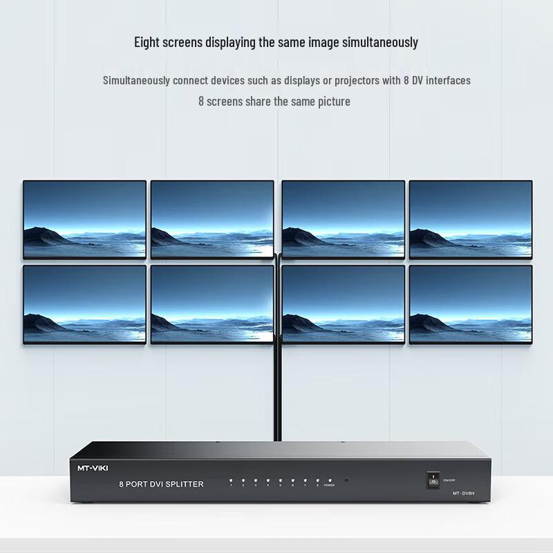 MT-viki 1x8 DVI Video Splitter
