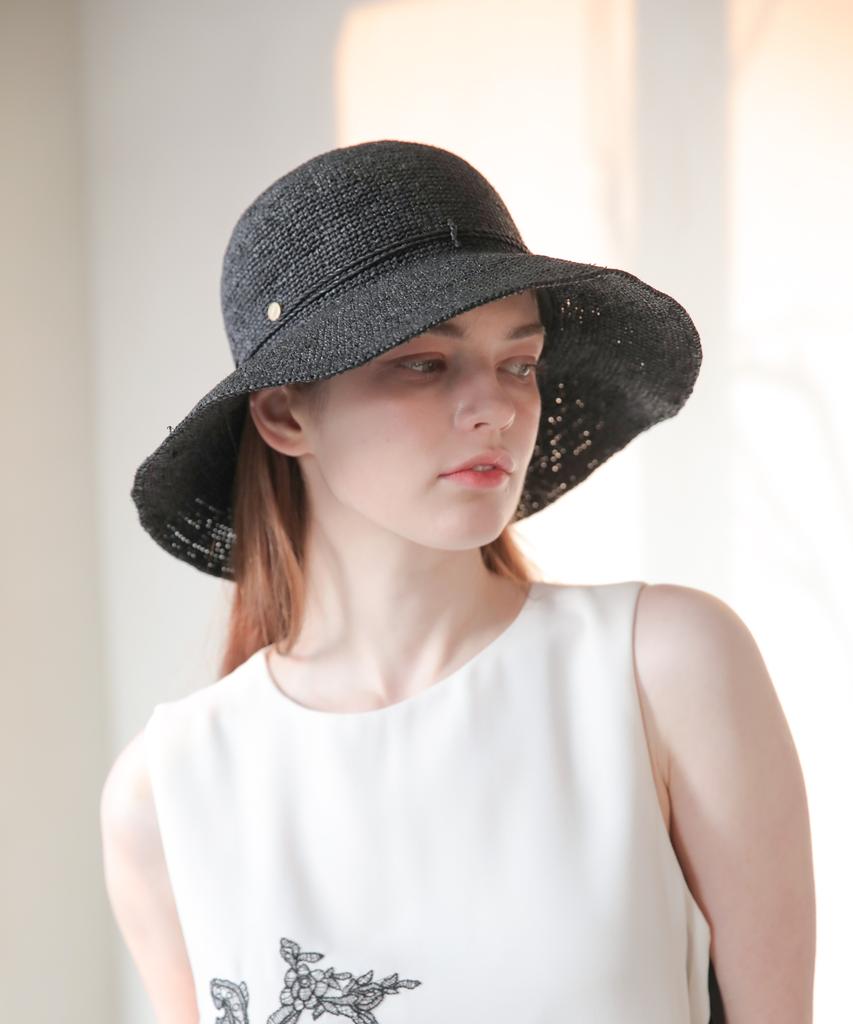 Sseongeulleideu Raffia Hat Palma Crochet Sun Hat Women'S Uv Protection Summer Hat