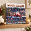 Christmas Custom Name Text 5D Diamond Painting Kit DIY Full Drill Diamond Art Decoration