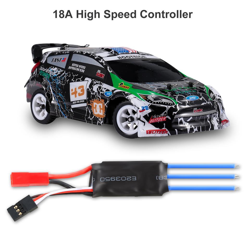 För WLtoys K989 18A ESC 2S Borstlös ESC elektrisk hastighetsregulator kompatibel med Kyosho Tamiya