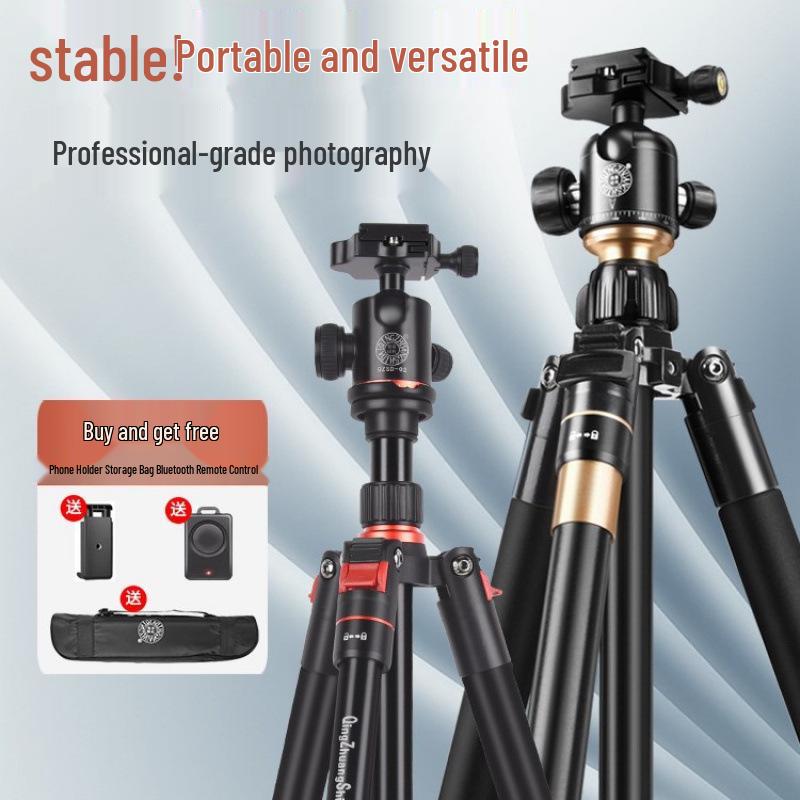 Era Q330 Portable Camera Tripod: Lightweight Support for DSLR, Mirrorless, and Phone Photography & Videography Outdoors