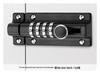 HD09 Waterproof Outdoor Anti-theft Password Bolt Lock for Wooden Doors