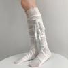 Damen Bandage Overknee-Socken Anime Cosplay Kostüm Riemchen Oberschenkelhohe Strümpfe Lange Stiefelsocken Strumpfwaren