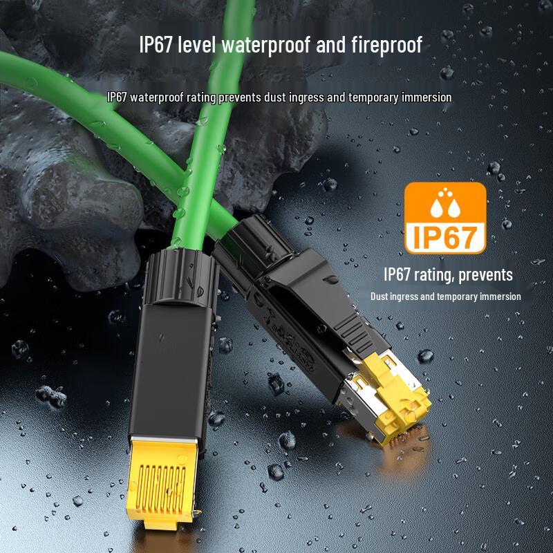 ZHONG TIAN HITECH Industrial Profinet High-Flex Drag Chain Ethernet Cable