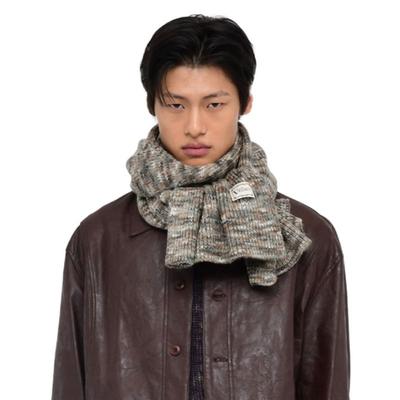 Velsey Mosaic Knitted Muffler [CAMO]