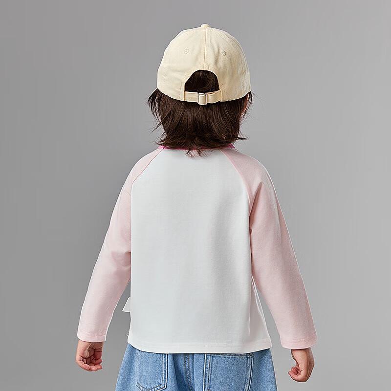 Deesha Girls 2025 Spring Color Block Raglan Sleeve T-Shirt 090