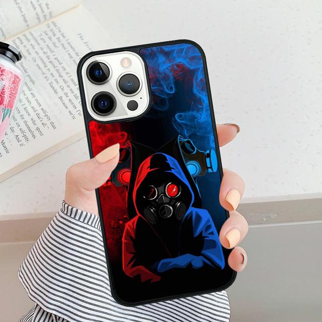 Cool Man Antigas Mask Phone Case For For iPhone 17 Air 16 15 11 12 13 14 Pro Ma Plus coque