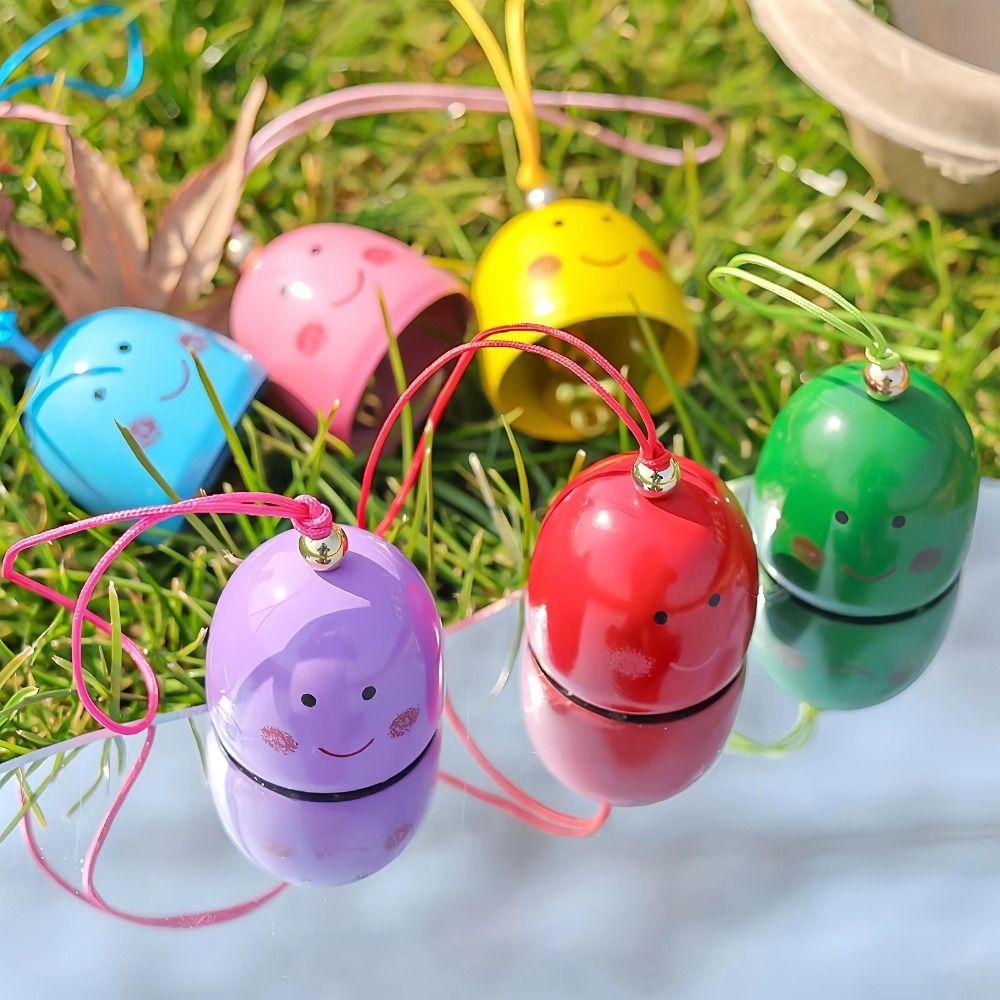 6Pcs Crisp Ringing Tones Wind Chimes Zinc Zinc Alloy Decorative Bells Bell Hanging Ornaments Home Garden
